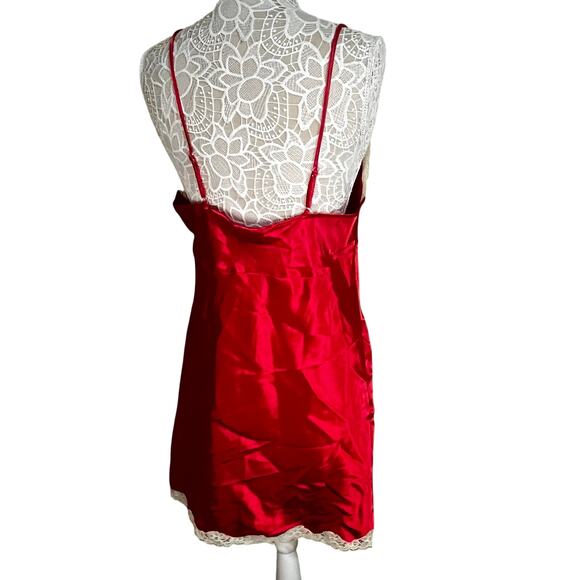Secret Treausers Red with Lace Trim and Sequins Lingerie -size XL - Picture 3 of 8